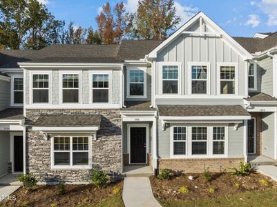 New construction Townhouse house 1406 Latham Garden Drive, Wake Forest, NC 27587 - photo 0