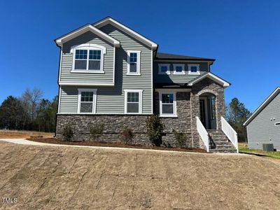 New construction Single-Family house 285 Fast Pitch Lane, Four Oaks, NC 27524 Redwood- photo 0 0