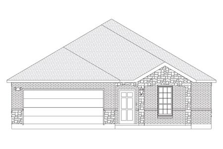 New construction Single-Family house PLAN 1706, 2120 Cole Street, Mabank, TX 75147 - photo
