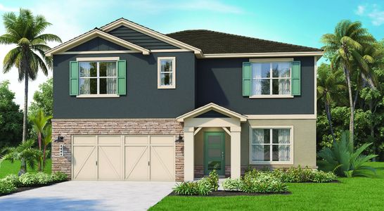 New construction Single-Family house Hayden Modern, 645 Talisi Loop, Saint Cloud, FL 34771 - photo
