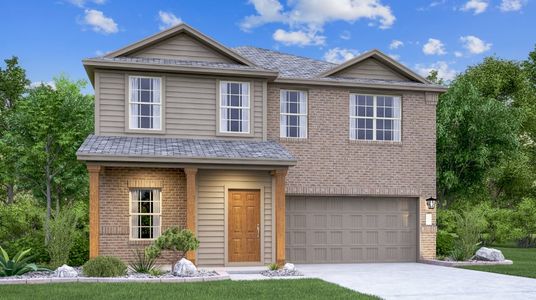 New construction Single-Family house 4208 Rimrock Rose Lane, Georgetown, TX 78628 Ames- photo 0 0