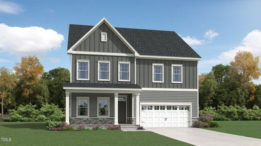 New construction Single-Family house 633 Hardin Hill Lane, Unit Tryon, Raleigh, NC 27616 Tryon- photo 0