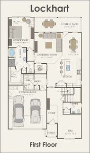 New construction Single-Family house 3616 Cadogan Street, McKinney, TX 75071 Lockhart- photo 1 1