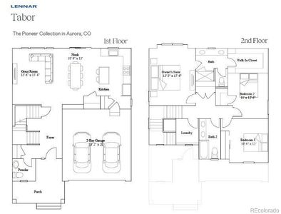 New construction Single-Family house 2074 S Fultondale Court, Aurora, CO 80018 Tabor- photo 0
