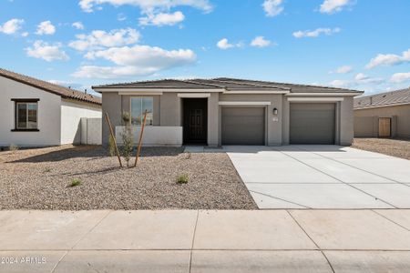 New construction Single-Family house 47387 W Cansados Road, Maricopa, AZ 85139 Ruby Homeplan- photo 0