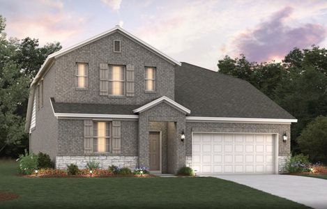 New construction Single-Family house 2621 Freeman Street, Van Alstyne, TX 75495 Cascade- photo 0 0