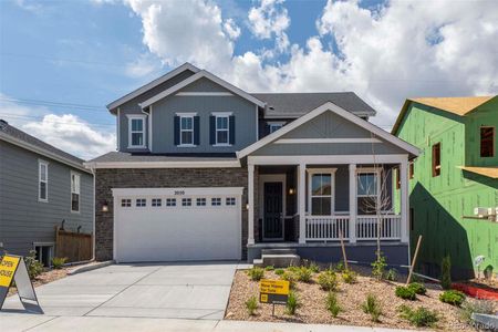 New construction Single-Family house 2050 Peachleaf Loop, Castle Rock, CO 80108 2390- photo 0