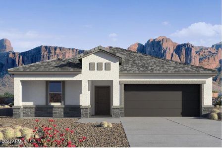 New construction Single-Family house 1544 E Squire Drive, Casa Grande, AZ 85122 Cali- photo 0