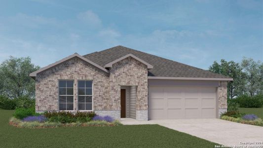 New construction Single-Family house 5511 Cinnabar Trace, San Antonio, TX 78253 The Irvine- photo 18 18