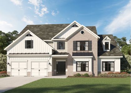 New construction Single-Family house 4760 Gaydon Rd, Powder Springs, GA 30127 - photo 1 1