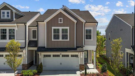 New construction Townhouse house 1301 Canary Pepper Drive, Durham, NC 27713 The Wainwright- photo