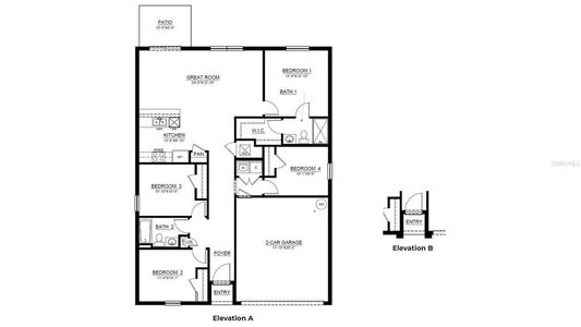 New construction Single-Family house 4398 Cynthia Lane, Spring Hill, FL 34606 Freeport- photo 1 1