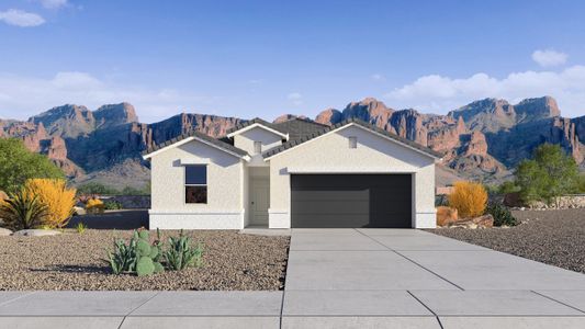 New construction Single-Family house 1686 W Stradling Ave, Apache Junction, AZ 85120 Gaven- photo 0