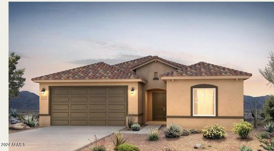New construction Single-Family house 24517 W Verlea Drive, Buckeye, AZ 85326 Poppy- photo 0