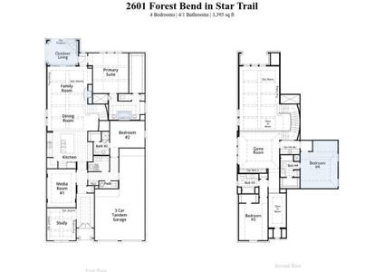 New construction Single-Family house 2601 Forest Bend, Prosper, TX 75078 569 Plan- photo 1 1