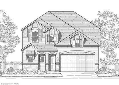New construction Single-Family house 2424 Halter Drive, Aubrey, TX 76227 - photo 0