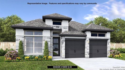 New construction Single-Family house 13045 Macar Manor, San Antonio, TX 78245 Design 2169W- photo 0