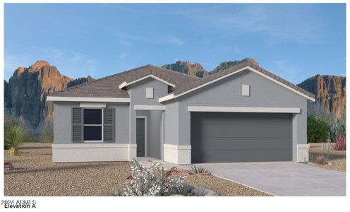 New construction Single-Family house 621 N 13Th Place, Coolidge, AZ 85128 Baxter- photo 0