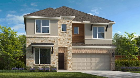 New construction Single-Family house 4336 Contrail Lane, Round Rock, TX 78665 Oakville- photo 0 0