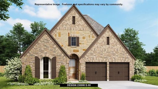 New construction Single-Family house 14210 Hallows Grv, San Antonio, TX 78254 Design 2309W- photo 0
