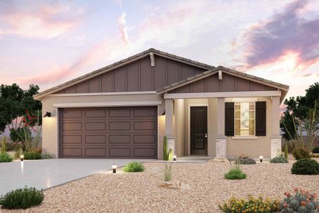 New construction Single-Family house 35210 W Mallorca Ave, Maricopa, AZ 85138 Plan 2- photo 0