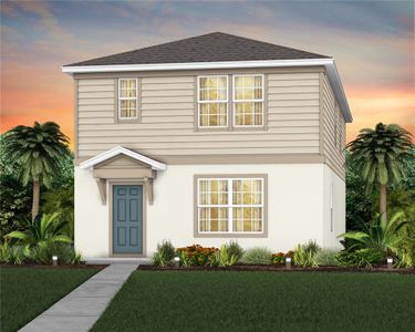 New construction Single-Family house 3426 Orange Rose Loop, Apopka, FL 32712 Haddock- photo 0