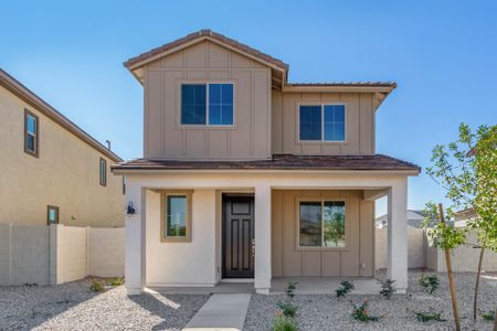 New construction Single-Family house 18172 W. Raven Rd., Goodyear, AZ 85338 Marquee- photo 0