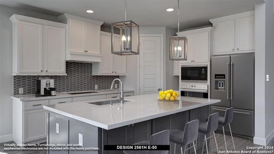 New construction Single-Family house 12514 Ropesville, San Antonio, TX 78253 Design 2561H- photo