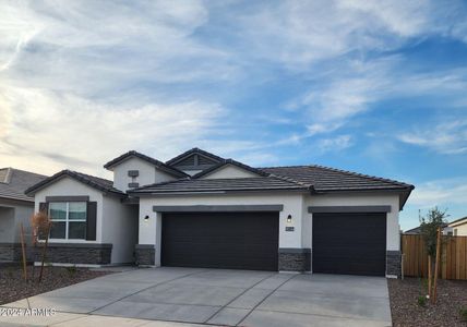 New construction Single-Family house 10344 W Sonrisas Street, Tolleson, AZ 85353 Palo Verde- photo 1 1