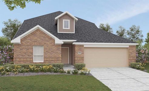 New construction Single-Family house 981 Gray Cloud Dr, New Braunfels, TX 78130 Landmark Series - Meyerson- photo 0 0