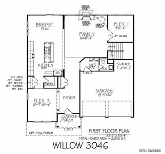 New construction Single-Family house Willow 3046, 6801 Kinghurst Drive, Charlotte, NC 28216 - photo