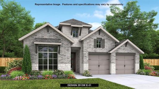 New construction Single-Family house 17918 Calico Hills Drive, Conroe, TX 77302 Design 2513W- photo 0 0