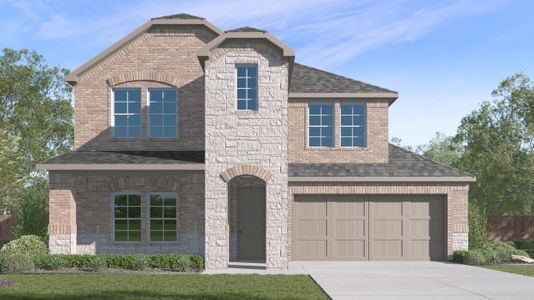 New construction Single-Family house 317 Breeds Hill Rd, Little Elm, TX 75068 HOLLY- photo 0