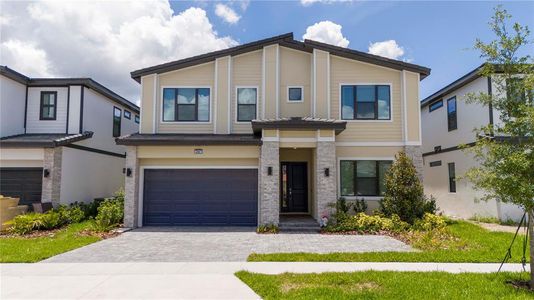 New construction Single-Family house 5887 High Seas Drive, Orlando, FL 32821 - photo 0