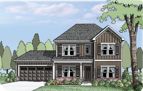 New construction Single-Family house 443 Banff Drive, Winder, GA 30680 Jefferson - photo 0