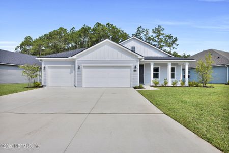 New construction Single-Family house 106 Willow Creek Court, Saint Augustine, FL 32092 Heron A- photo 0