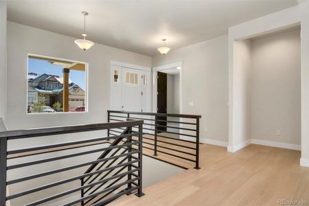 Entryway and office view