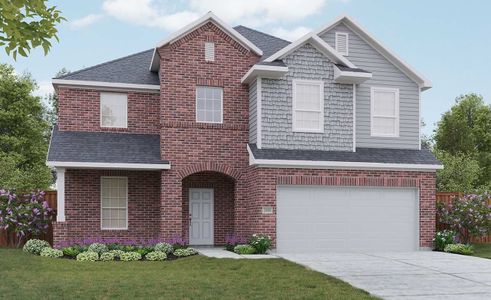 New construction Single-Family house Landmark Series - Majestic, 4024 Colony River Rock Boulevard, Pinehurst, TX 77362 - photo
