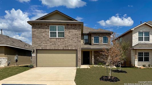 New construction Single-Family house 22606 Double Bogey, San Antonio, TX 78261 Bowen - photo 0