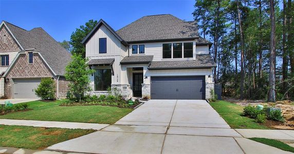 New construction Single-Family house 15738 Koi Gardens Lane, Conroe, TX 77302 Design 2694W- photo 0