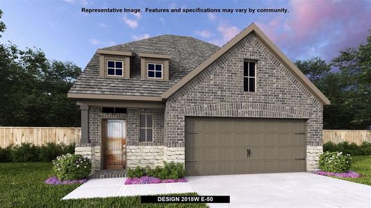 New construction Single-Family house Design 2018W, 113 Pintail Lane, Rhome, TX 76078 - photo