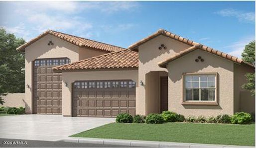 New construction Single-Family house 21890 East Alyssa Road, Queen Creek, AZ 85142 Wayfarer II Plan 5579- photo 0