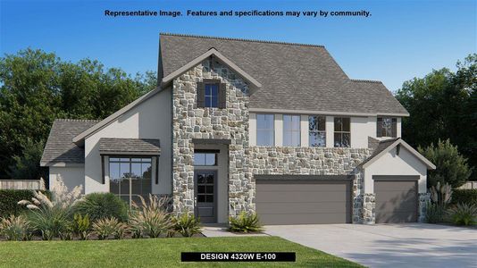 New construction Single-Family house Design 4320W, 16309 Sheridan River Trail, Conroe, TX 77302 - photo