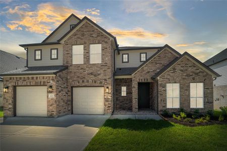 New construction Single-Family house 3020 Mesquite Pod Trail, Conroe, TX 77301 Plan 660- photo 0