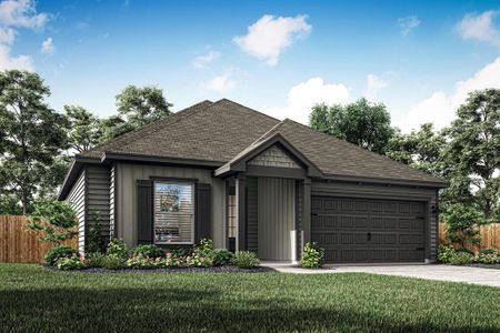 New construction Single-Family house 9613 Gladsome Path, Manor, TX 78653 - photo 0