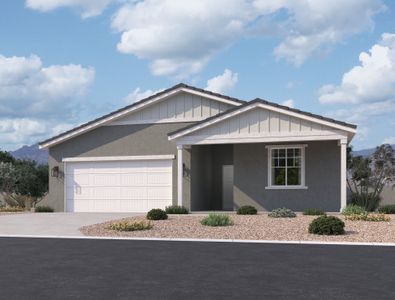 New construction Single-Family house 24132 West Sunland Ave, Buckeye, AZ 85326 Sage Homeplan- photo 0