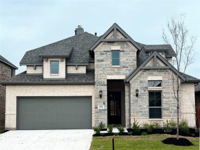 New construction Single-Family house 2616 Loxley Drive, Venus, TX 76084 Atlanta - Front Entry- photo 1 1
