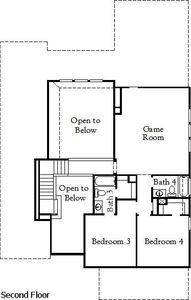 Brookshire 2nd floor diagram