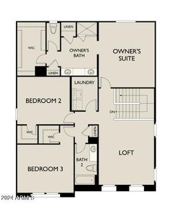 Lot 127 Floorplan 2nd level (L)