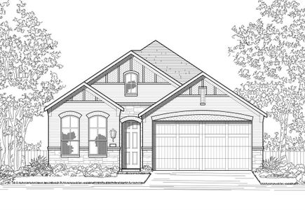 New construction Single-Family house 116 Great Oak Ln, Georgetown, TX 78628 Maybach Plan- photo 2 2